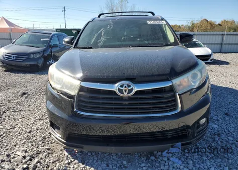 2015 Toyota Highlander Xle from USA, damaged, VIN 5TDKKRFHXFS054545